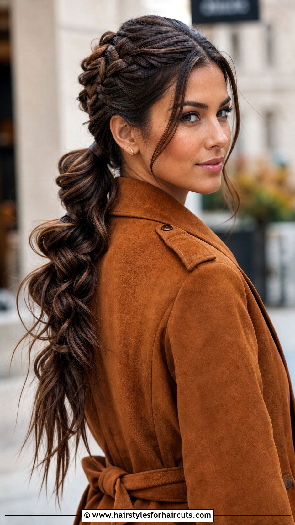 Layered Braid Ponytail - 25 cute braid ponytail hairstyles for black hair - 25 cute braid ponytail hairstyles for black hair