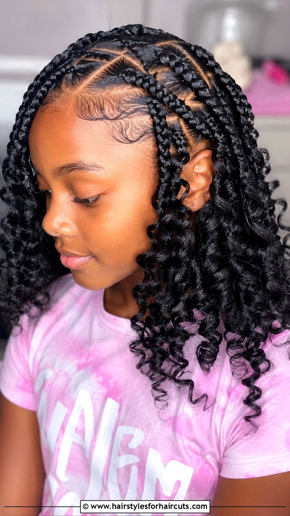 Layered Braids - 25 braid hairstyles for black girls - 25 braid hairstyles for black girls