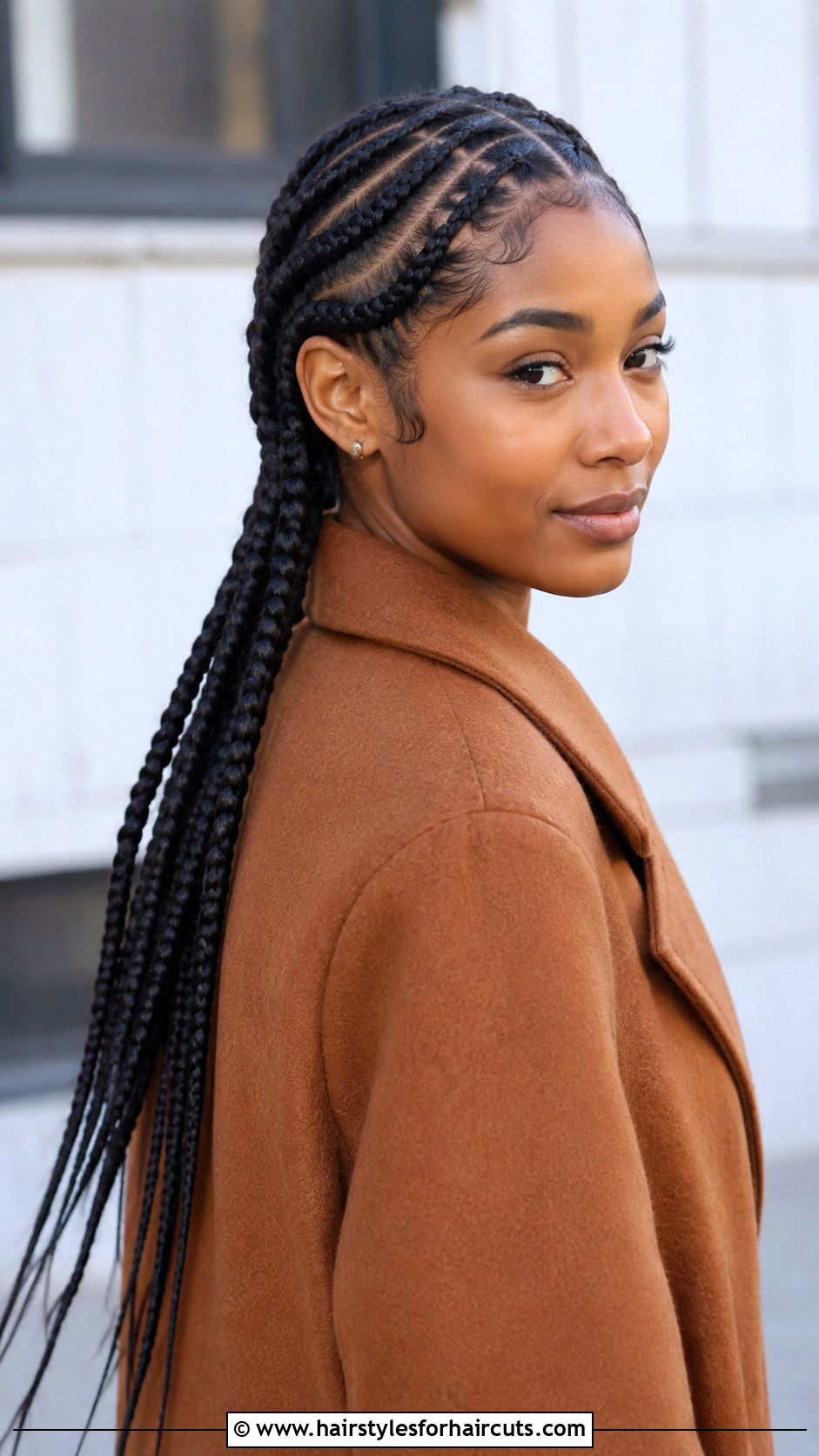 Layered Braids - 25 braided hairstyles for black hair - 25 braided hairstyles for black hair