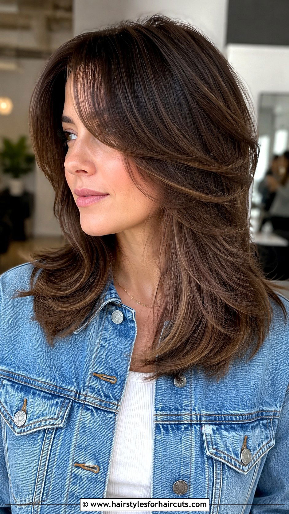 Layered Butterfly Lob - 25 butterfly haircuts short hair round face - 25 butterfly haircuts short hair round face