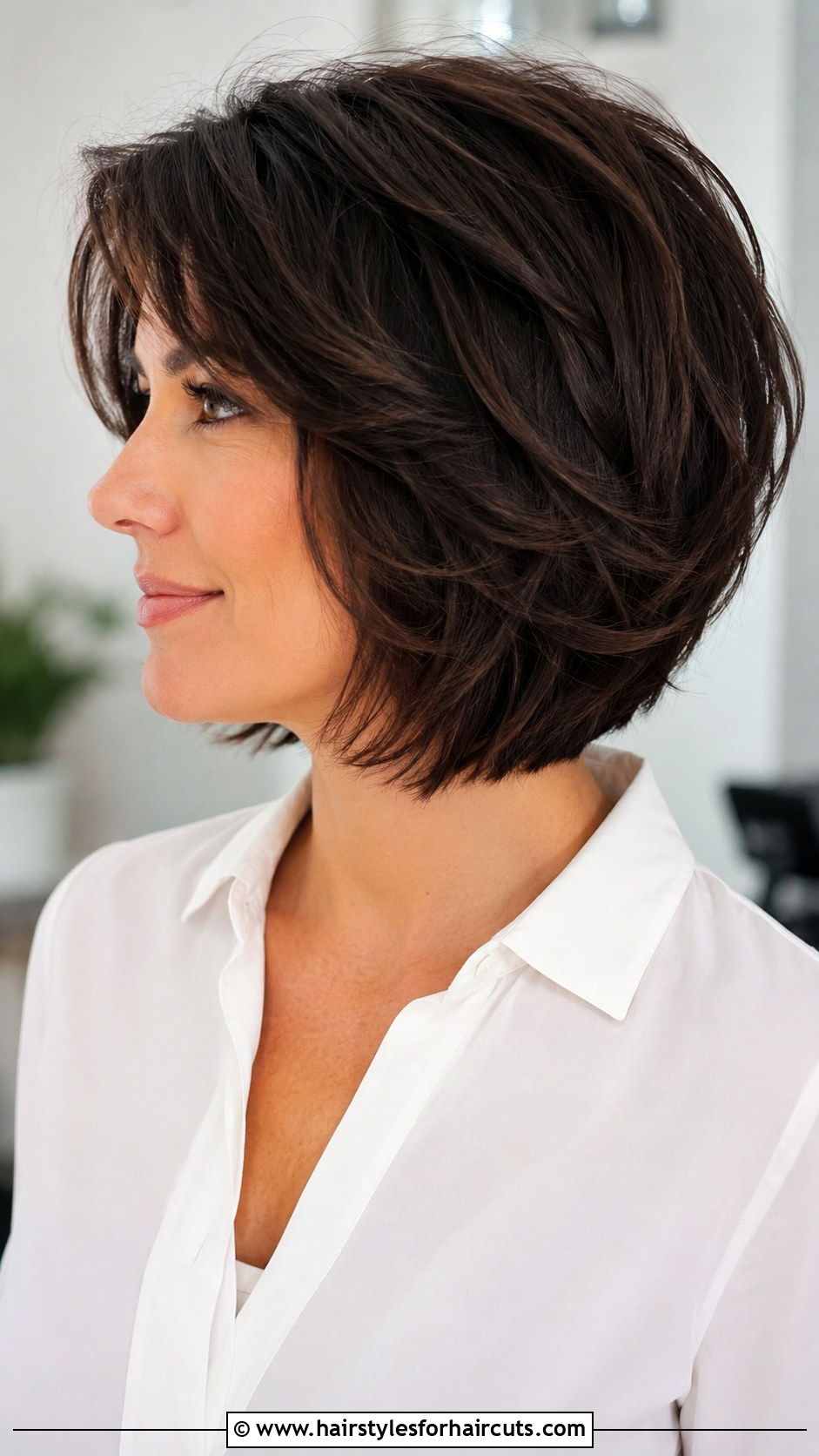 Layered Choppy Bob - 25 choppy bob hairstyles for fine hair - 25 choppy bob hairstyles for fine hair