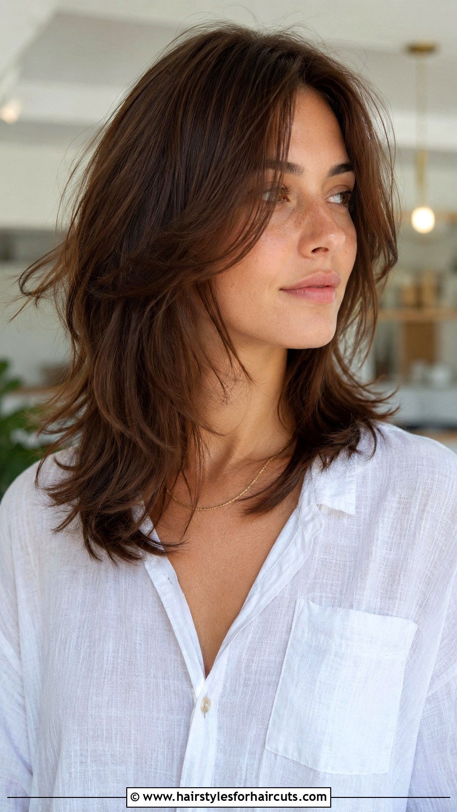 Layered Collarbone Cut - 25 haircuts for big heads - 25 haircuts for big heads
