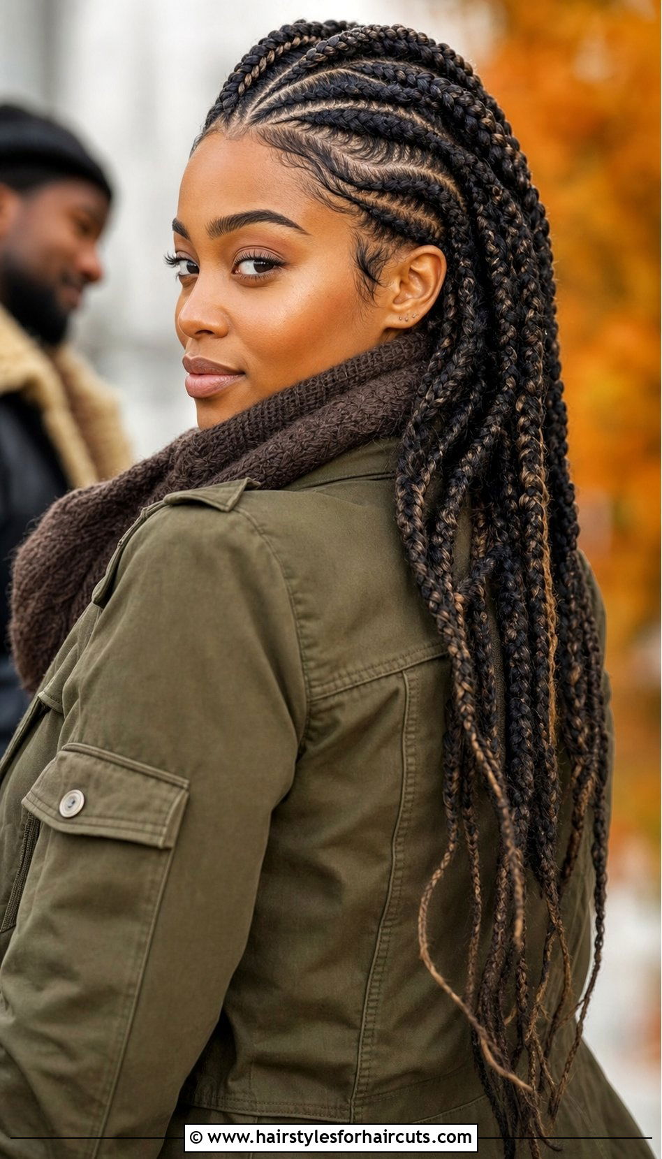 Layered Cornrows - 25 cornrow hairstyles for natural hair - 25 cornrow hairstyles for natural hair
