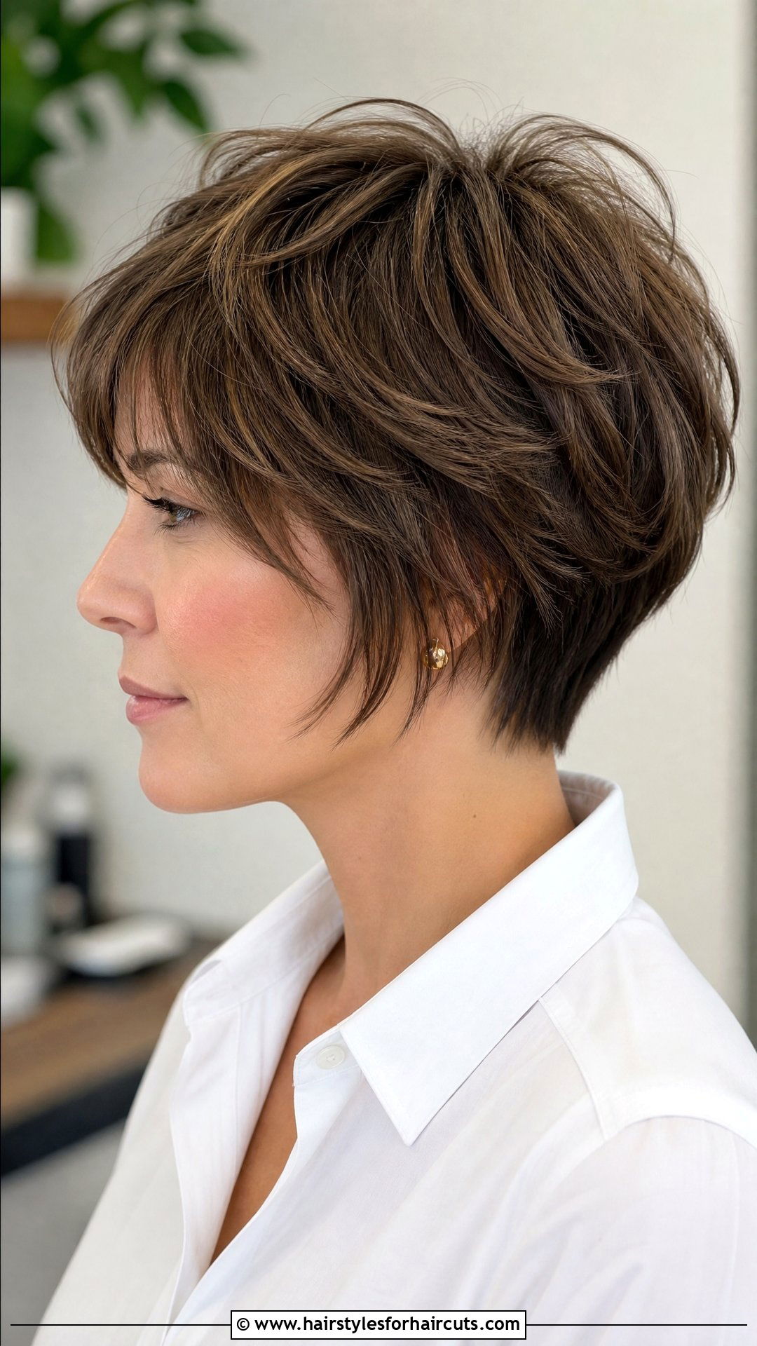 Layered Crop Haircut - 25 sophisticated hairstyles for short hair - 25 sophisticated hairstyles for short hair