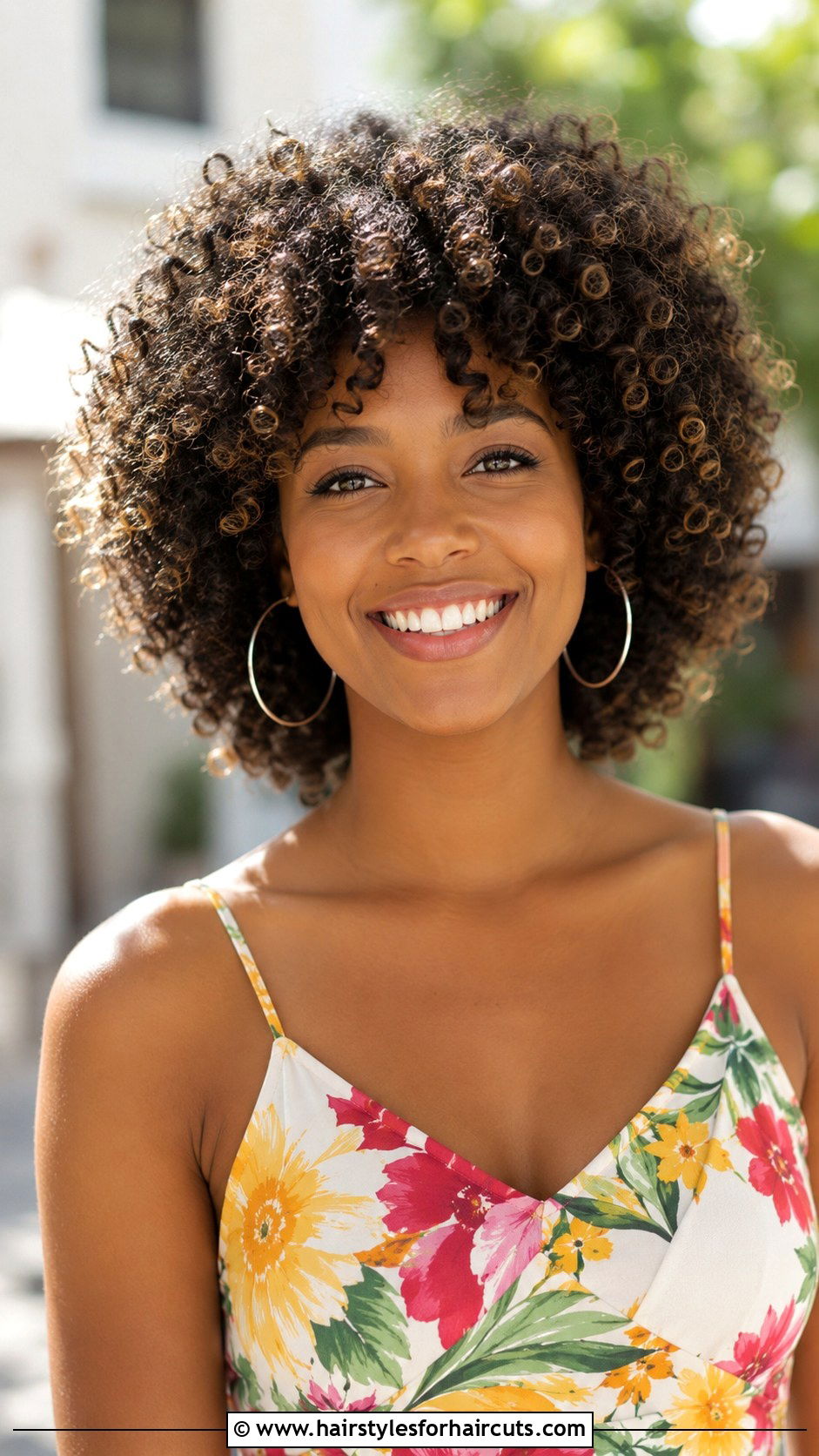 Layered Curly Afro - 25 ebony hairstyles - 25 ebony hairstyles