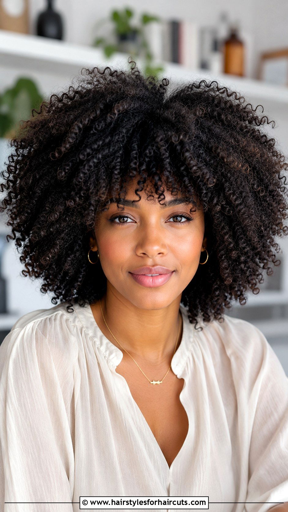 Layered Curly Afro - 25 black women curly hairstyles - 25 black women curly hairstyles