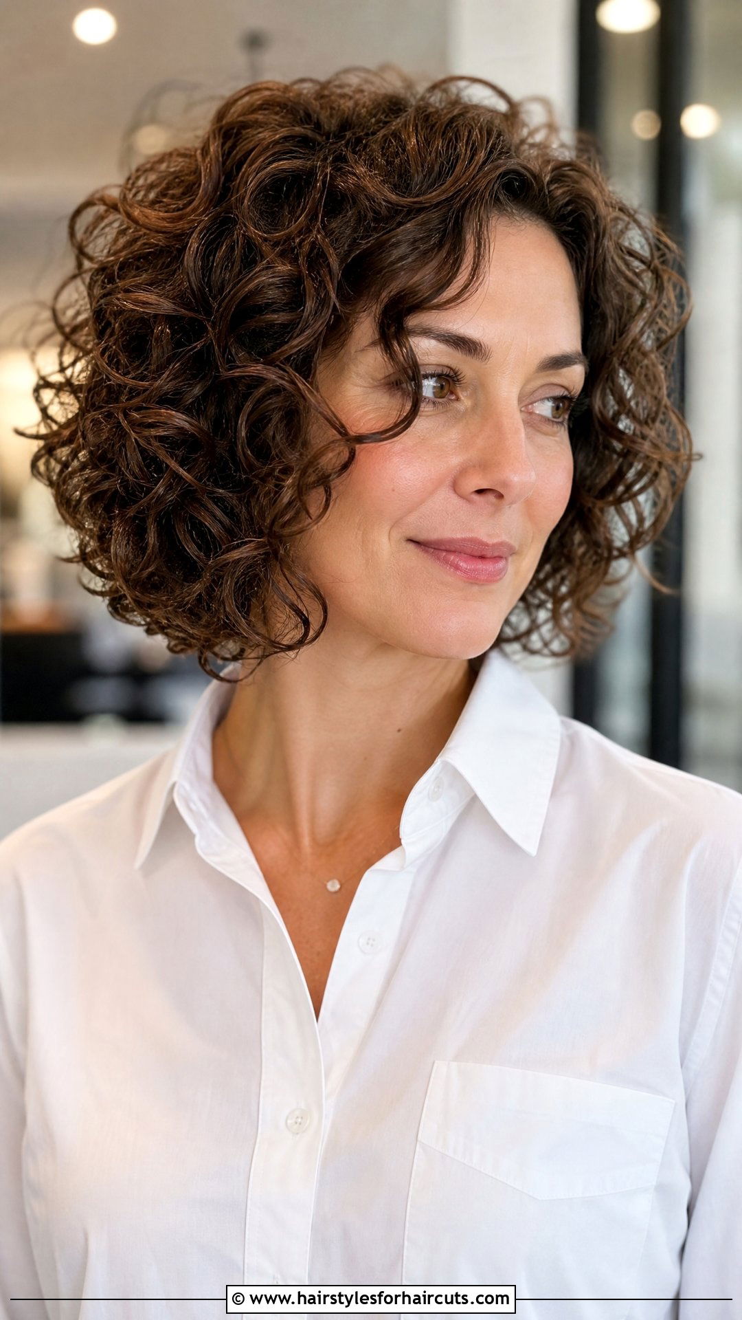 Layered Curly Bob - 25 best haircuts for curly hair oval face - 25 best haircuts for curly hair oval face