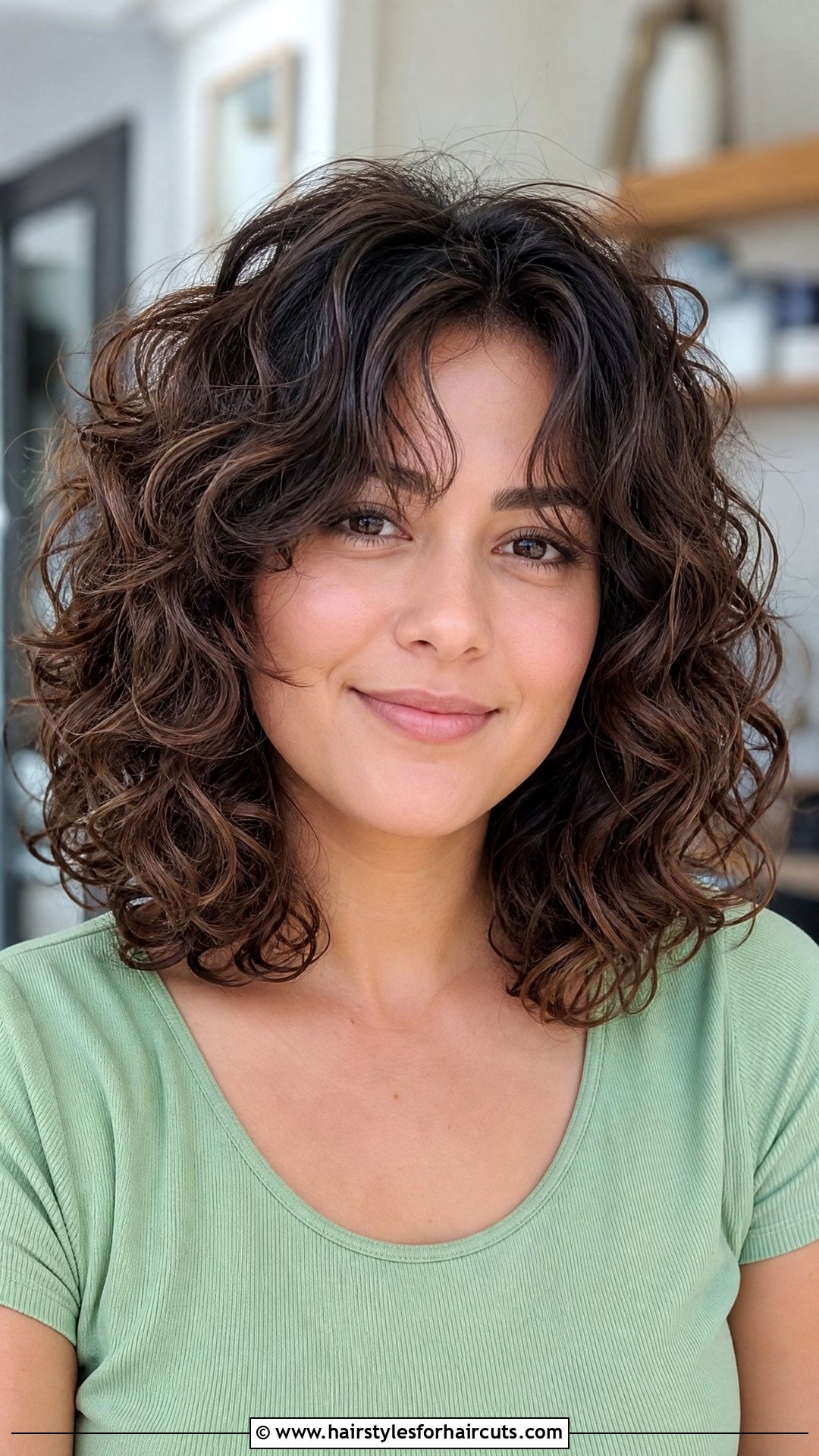 Layered Curly Bob For Round Face - 25 best curly hairstyles for round faces - 25 best curly hairstyles for round faces
