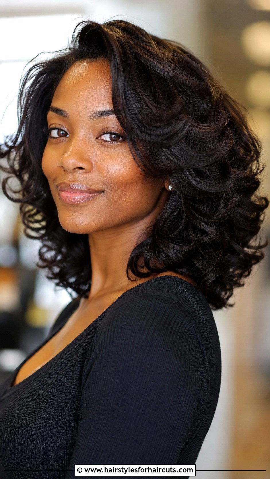 Layered Curly Cut - 25 new black hairstyles - 25 new black hairstyles