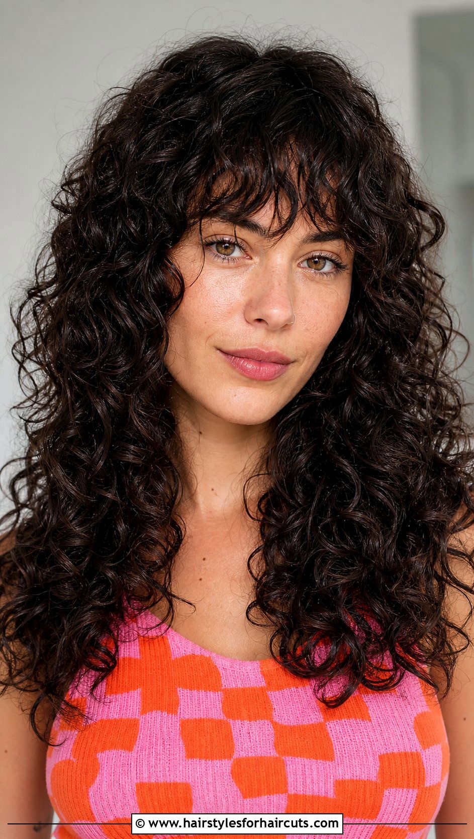 Layered Curly Hair With Bangs - 25 hairstyles with bangs and layers - 25 hairstyles with bangs and layers