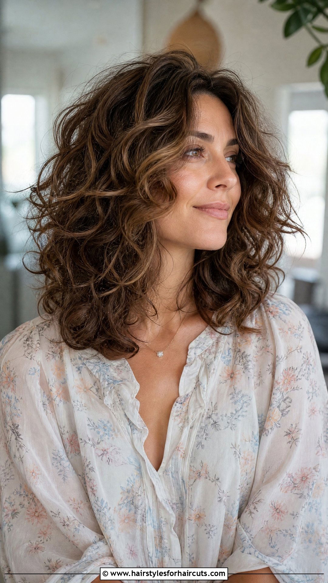 Layered Curly Shoulder Length Hair - 25 youthful hairstyles over 50 curly hair - 25 youthful hairstyles over 50 curly hair