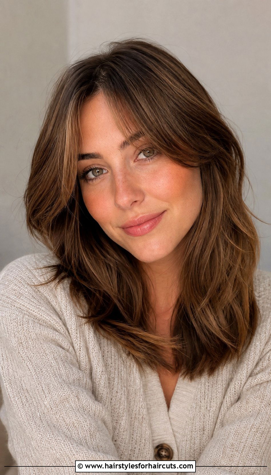 Layered Curtain Bangs Haircut - 25 layer haircuts styles for women - 25 layer haircuts styles for women