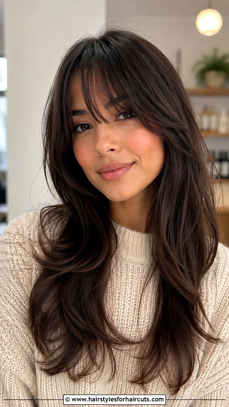 Layered Cut With Bangs - 25 hairstyles layer - 25 hairstyles layer