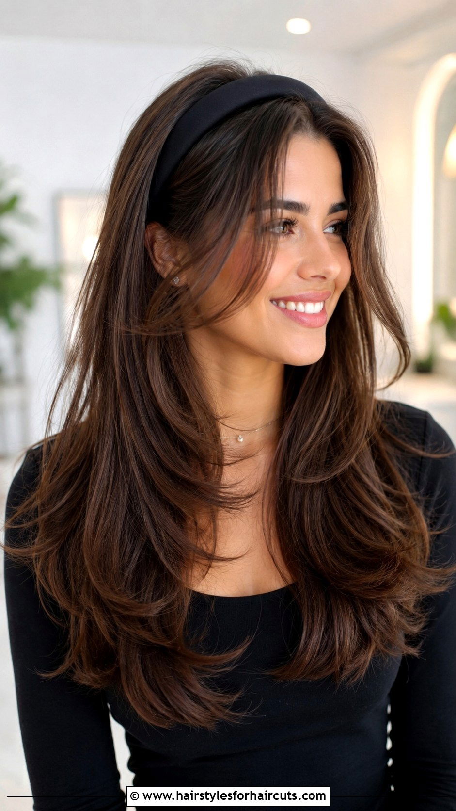 Layered Hair With Headband - 25 hairstyles with headbands - 25 hairstyles with headbands