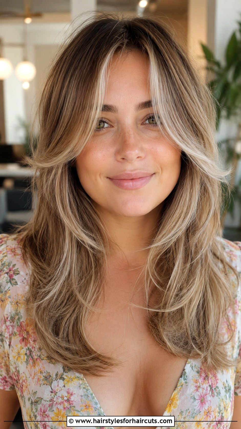 Layered Haircut With Curtain Bangs - 25 curtain bangs haircuts straight hair - 25 curtain bangs haircuts straight hair