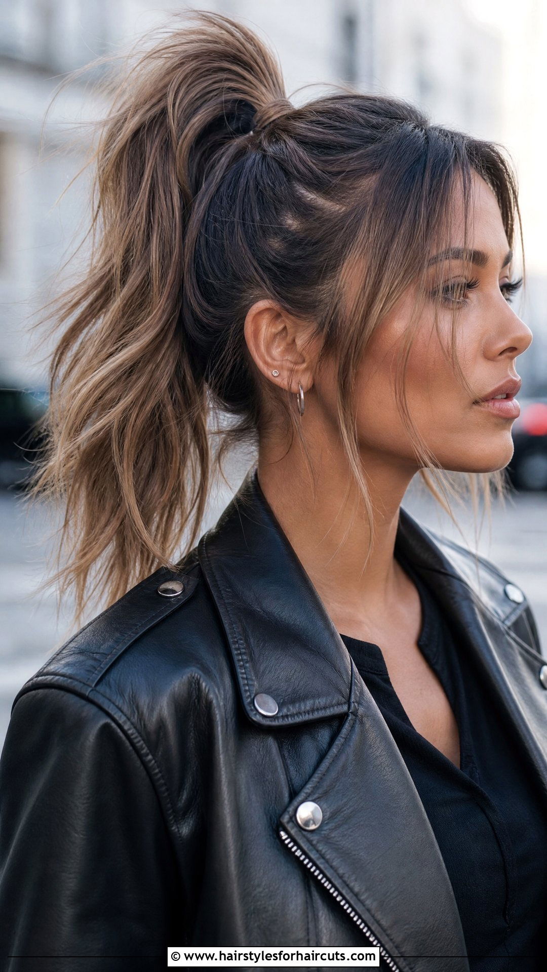 Layered High Ponytail - 25 high pony tail hairstyles - 25 high pony tail hairstyles