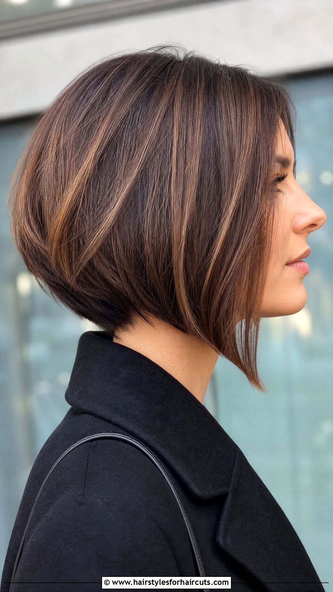 Layered Inverted Bob Haircut - 25 women layer haircuts - 25 women layer haircuts