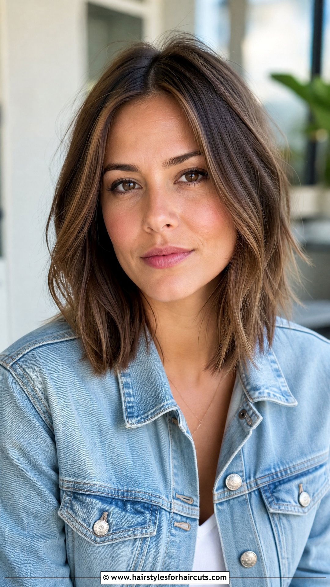 Layered Lob - 25 haircuts for fine straight hair women - 25 haircuts for fine straight hair women