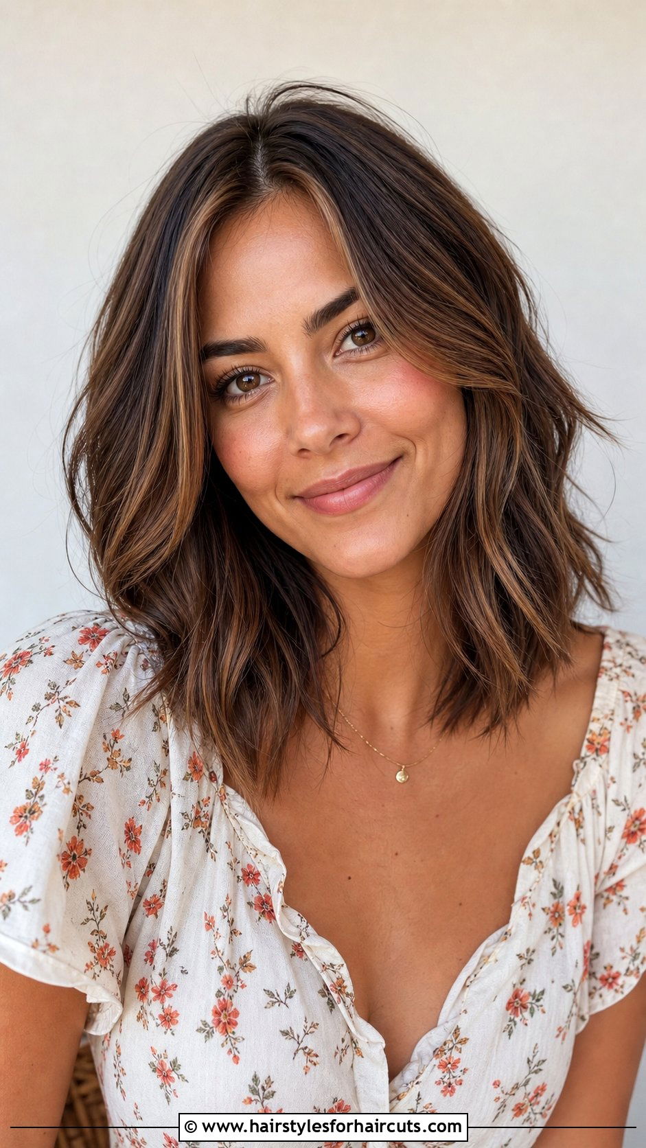 Layered Lob - 25 womens medium length hairstyles - 25 women's medium length hairstyles