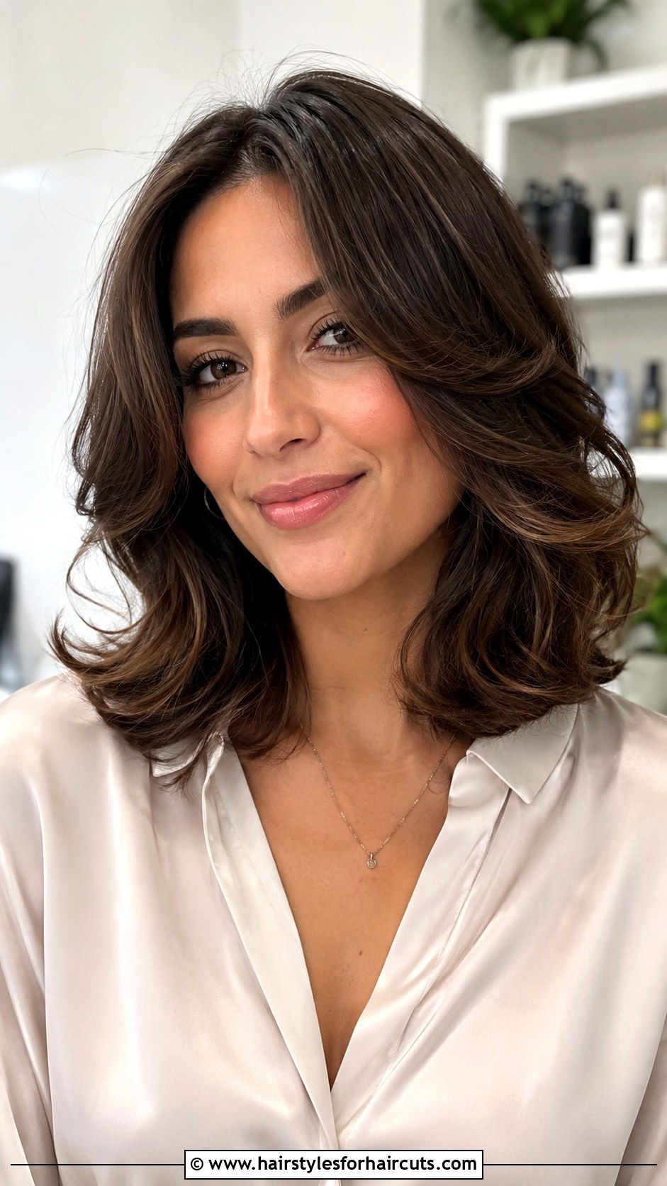 Layered Lob - 25 cute hairstyles - 25 cute hairstyles