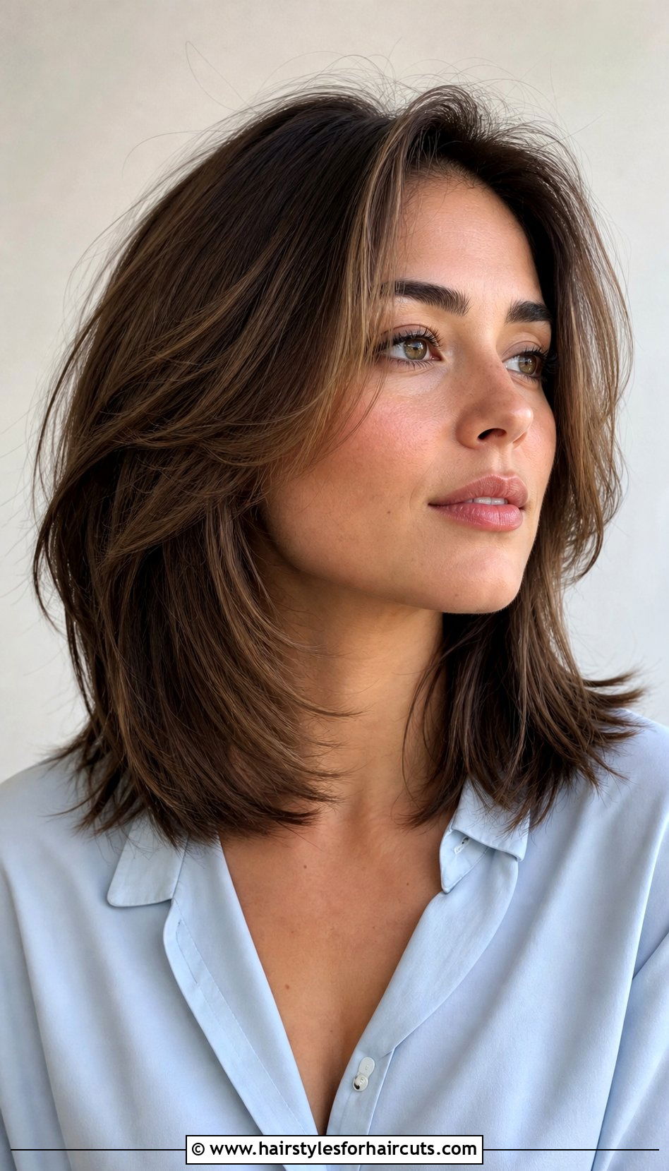 Layered Lob Butterfly Haircut - 25 butterfly haircuts with curtain bangs short hair - 25 butterfly haircuts with curtain bangs short hair
