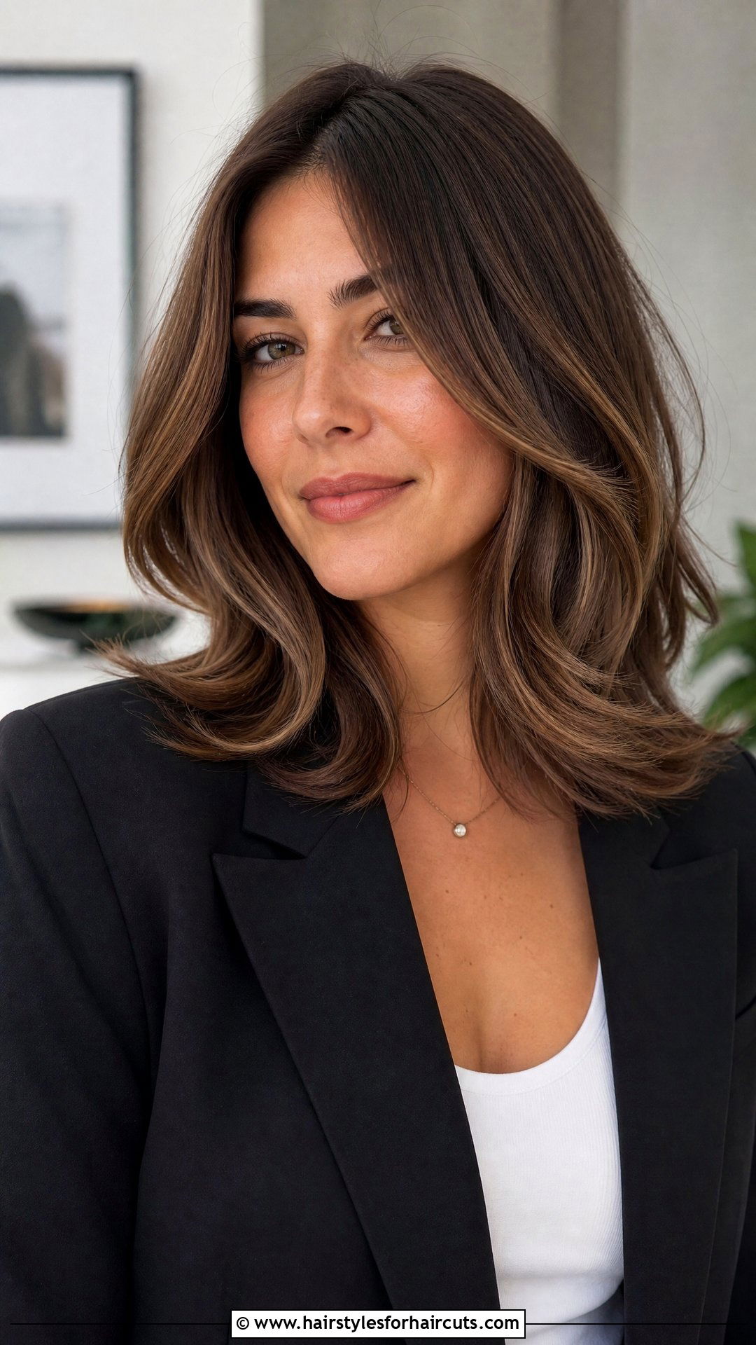 Layered Lob Haircut - 25 women layer haircuts - 25 women layer haircuts