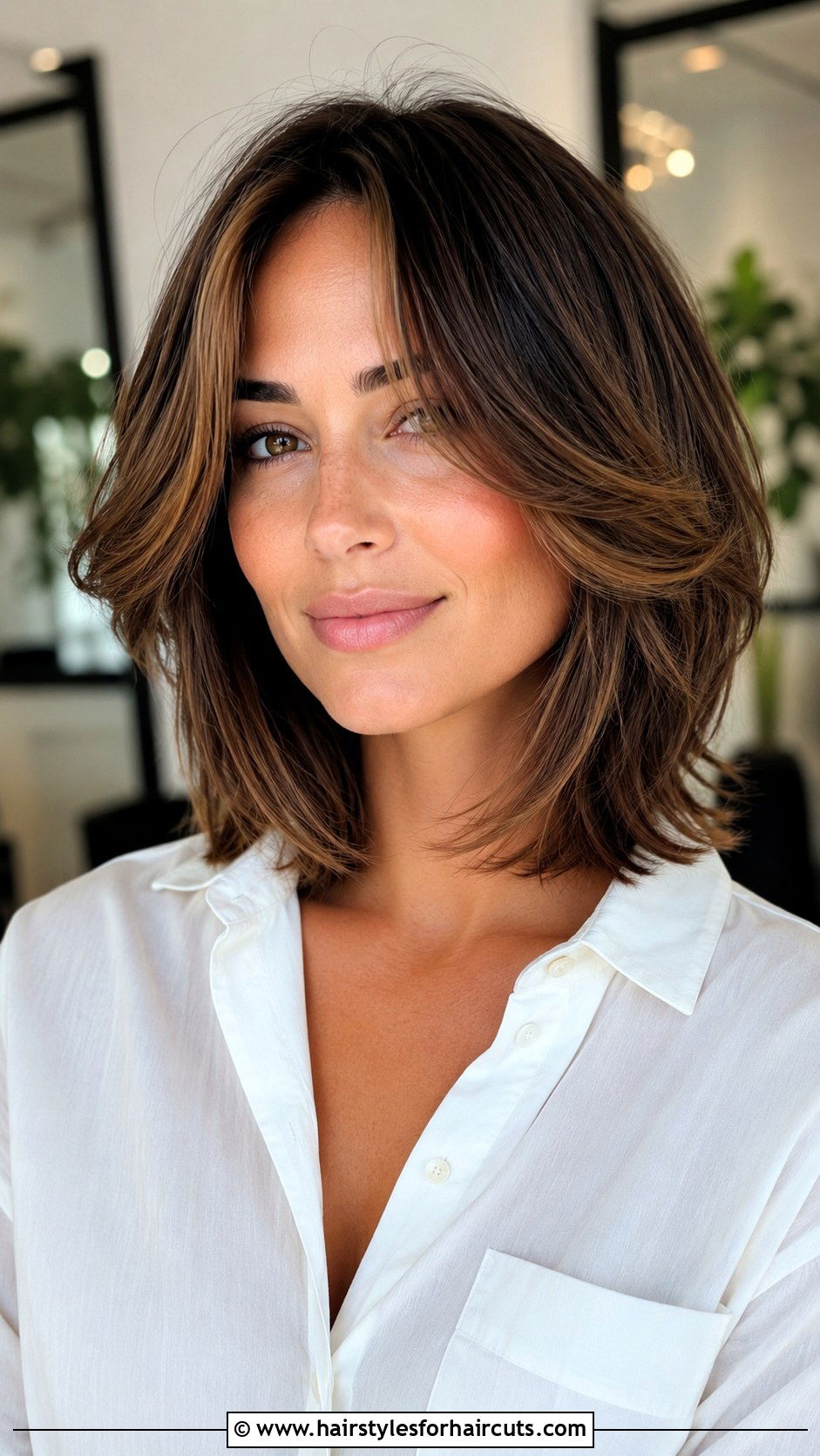 Layered Lob Haircut - 25 haircuts gilroy - 25 haircuts gilroy