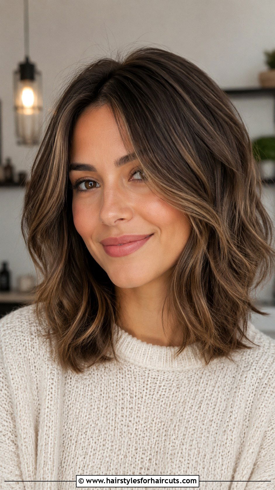 Layered Lob Haircut - 25 haircuts middletown - 25 haircuts middletown