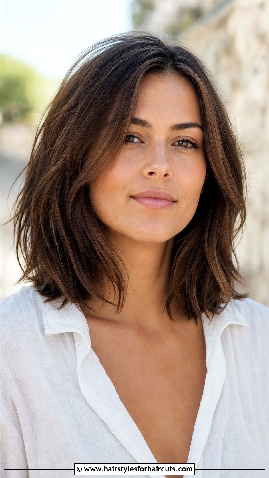 Layered Lob With Face Framing - 25 layered hairstyles for thin hair over 40 - 25 layered hairstyles for thin hair over 40