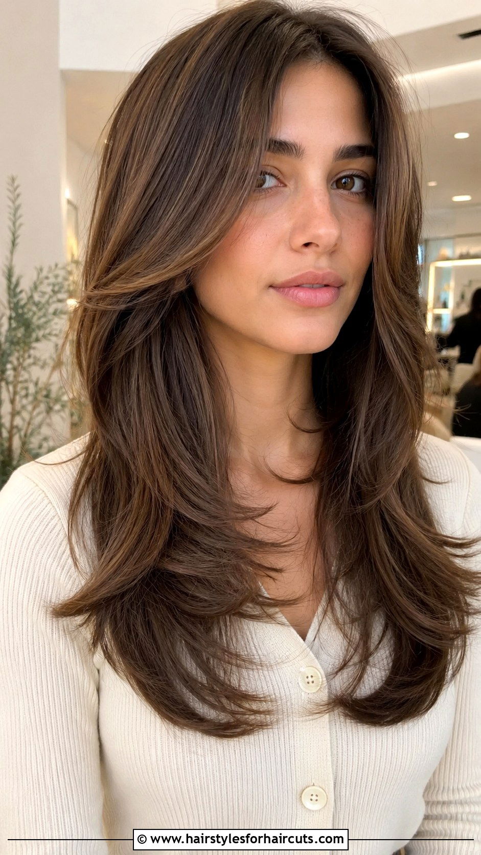 Layered Long Hair - 25 date night hairstyles - 25 date night hairstyles