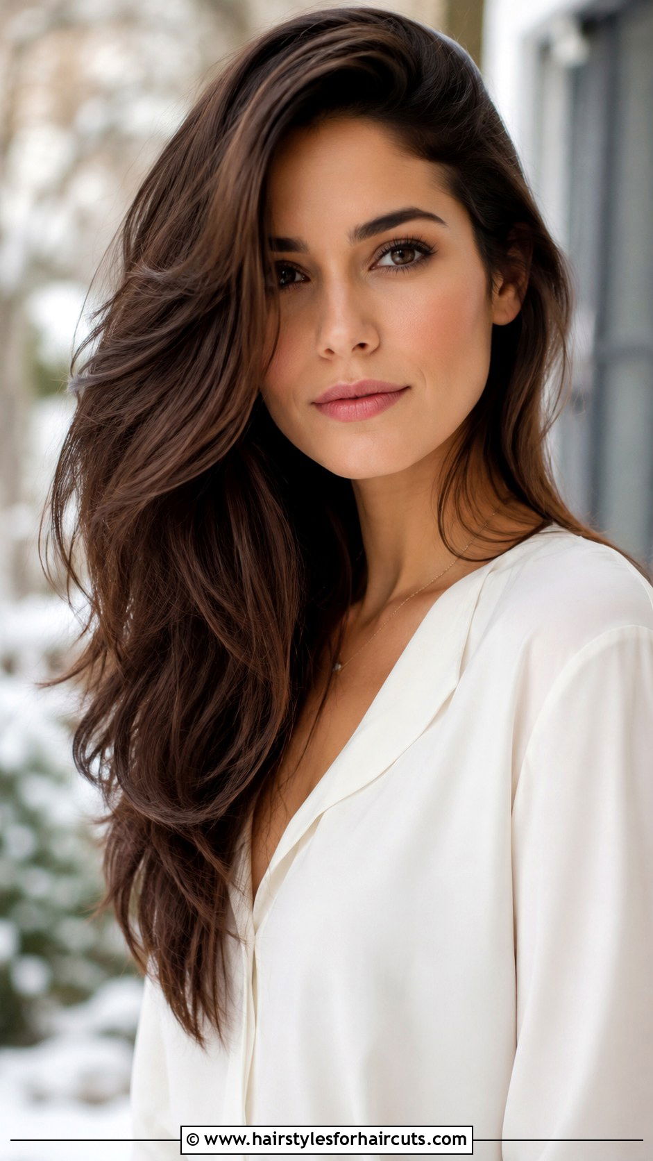 Layered Long Hair With Side Part - 25 haircuts long hair - 25 haircuts long hair
