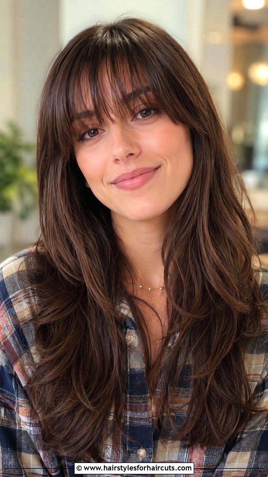 Layered Long Haircut With Bangs - 25 best haircuts for girls - 25 best haircuts for girls