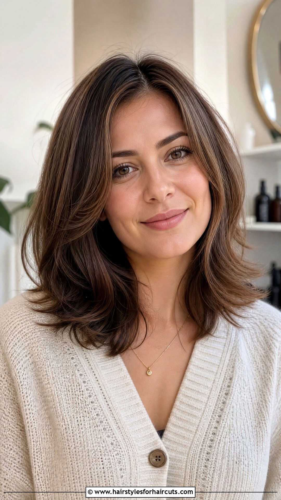 Layered Medium Cut - 25 office hairstyles - 25 office hairstyles