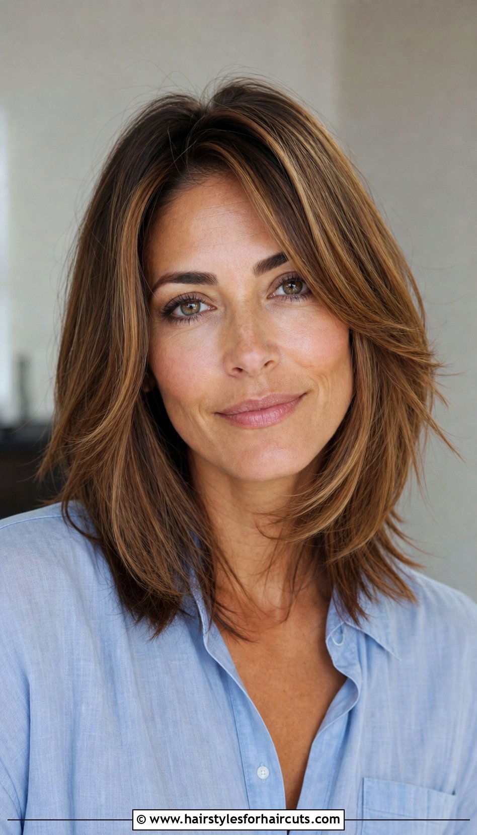 Layered Medium Haircut - 25 haircuts st louis - 25 haircuts st louis