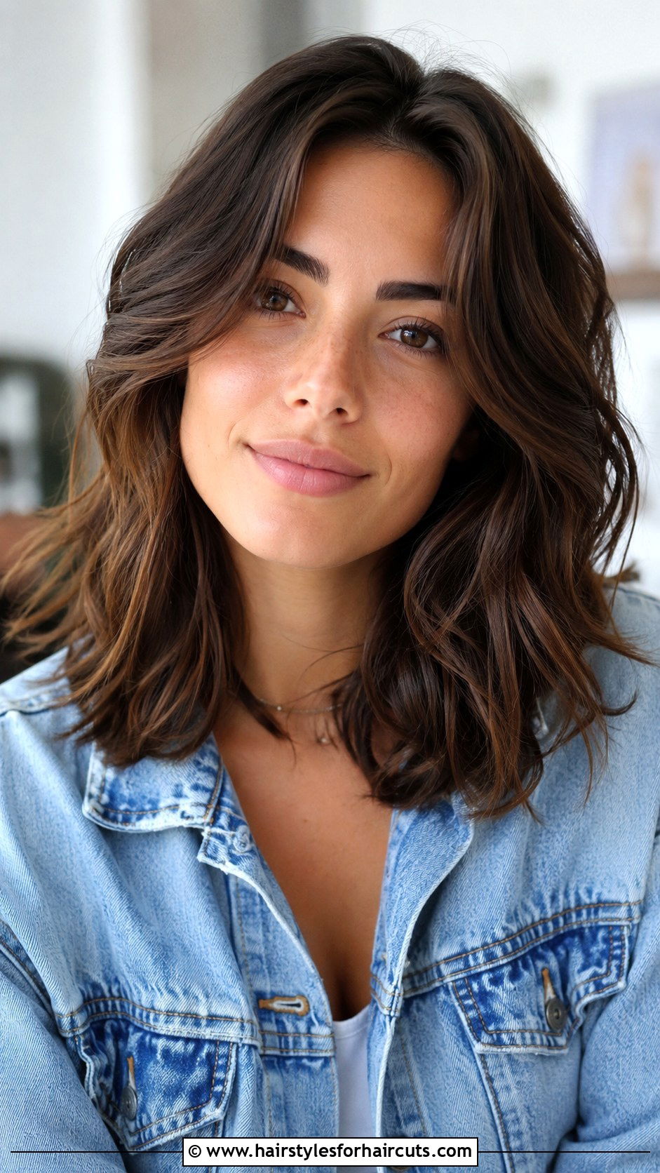 Layered Medium Haircut For Round Face - 25 haircuts for women with round face - 25 haircuts for women with round face