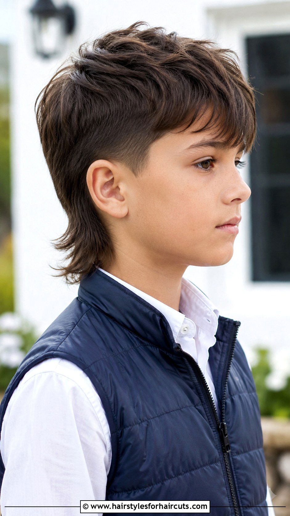 Layered Mullet - 25 kids mullet haircuts - 25 kids mullet haircuts