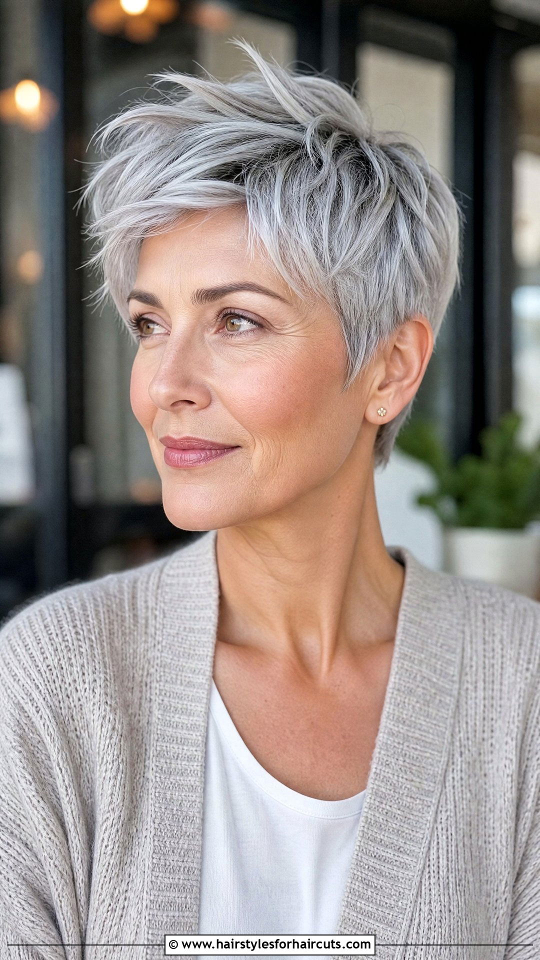 Layered Pixie Grey Hair - 25 haircuts grey hair - 25 haircuts grey hair