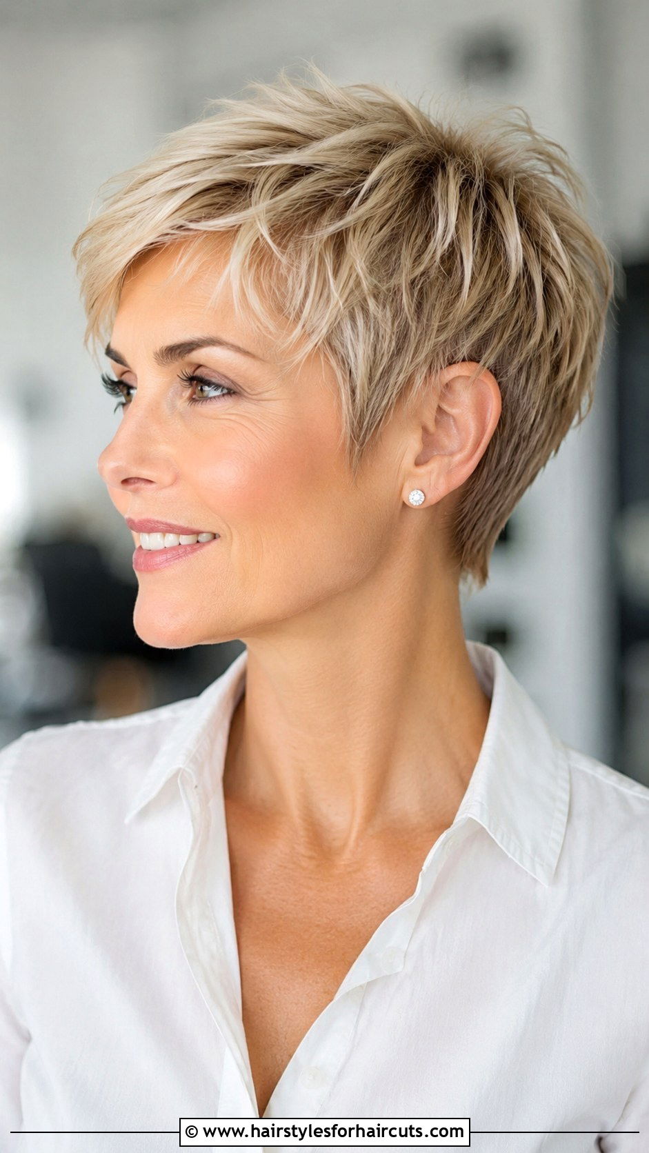 Layered Pixie Haircut - 25 haircuts for thick hair women - 25 haircuts for thick hair women