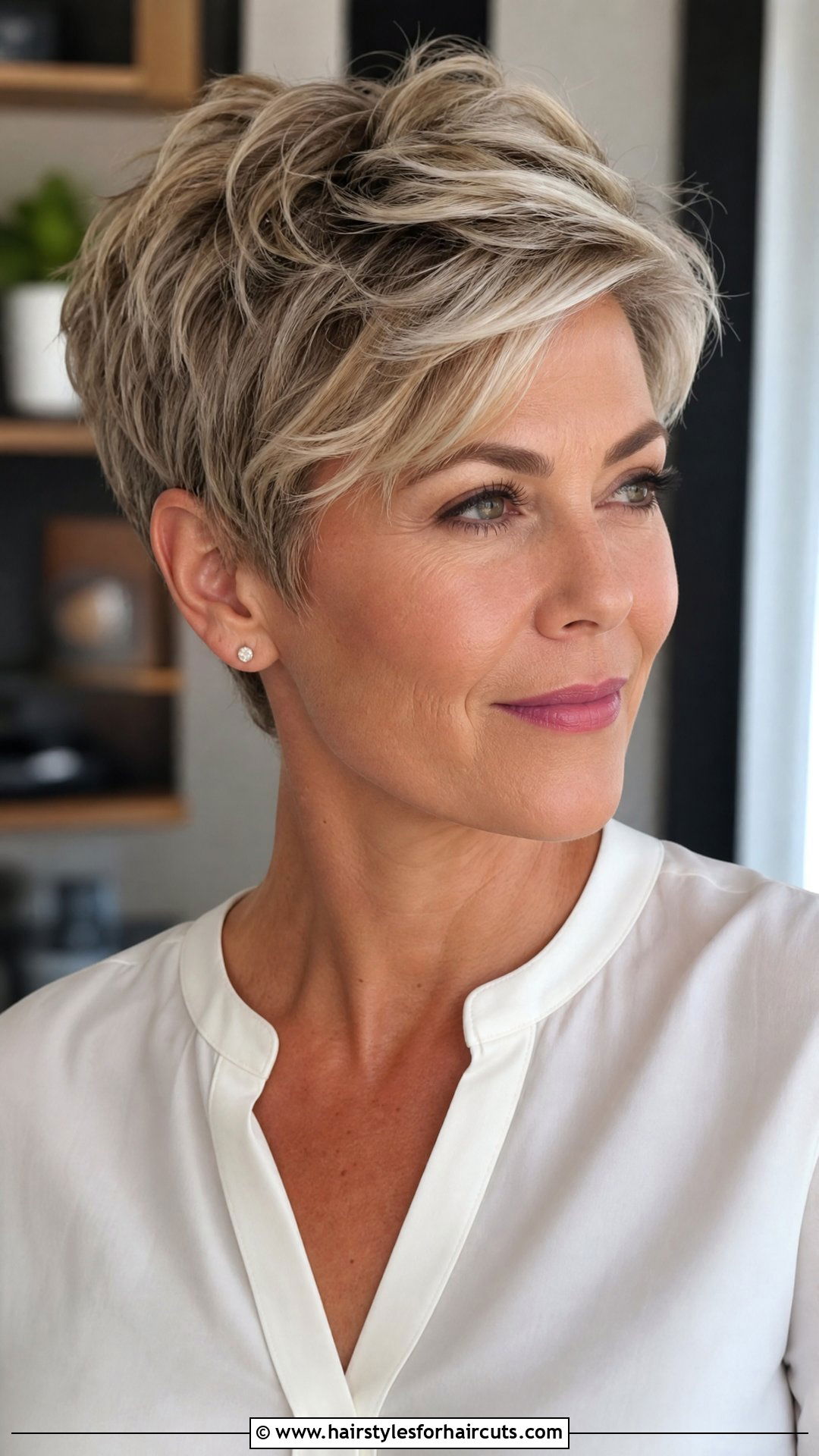 Layered Pixie Haircut - 25 haircuts course - 25 haircuts course
