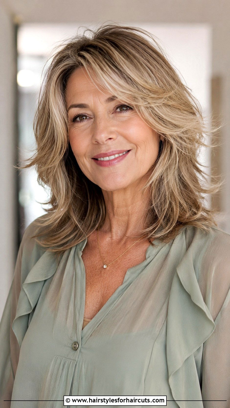 Layered Razor Cut - 25 hairstyles for mature women with fine hair - 25 hairstyles for mature women with fine hair