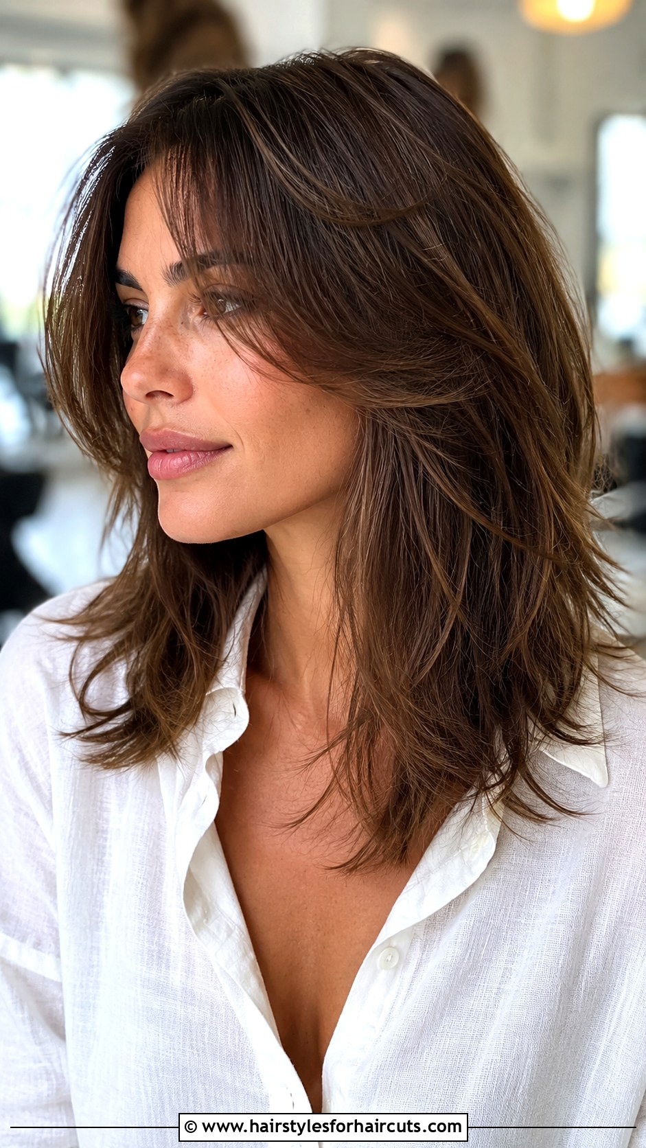 Layered Razor Cut - 25 best hairstyles for heart shaped face - 25 best hairstyles for heart shaped face