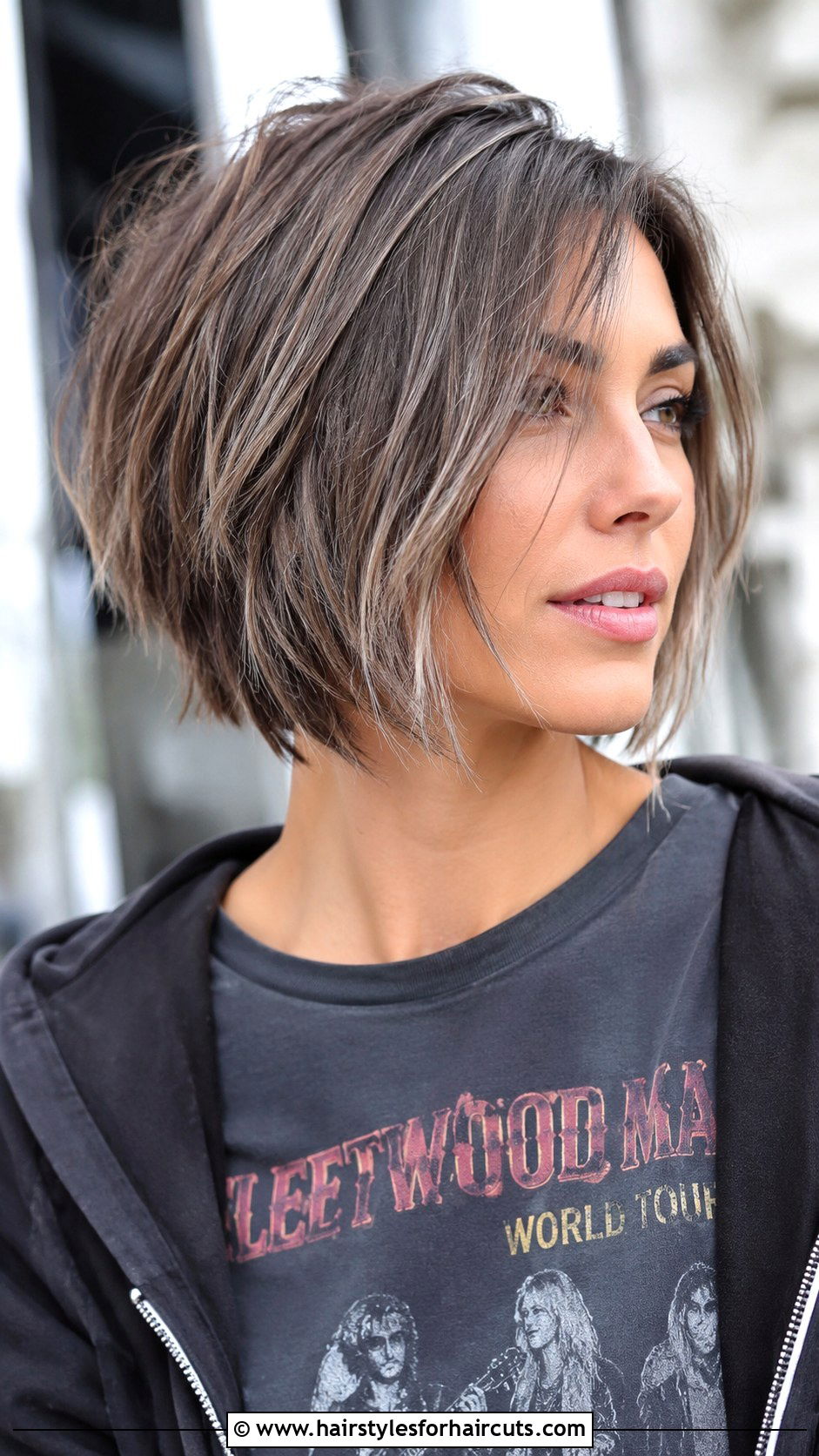 Layered Razor Cut Bob - 25 cute hairstyles for short hair - 25 cute hairstyles for short hair