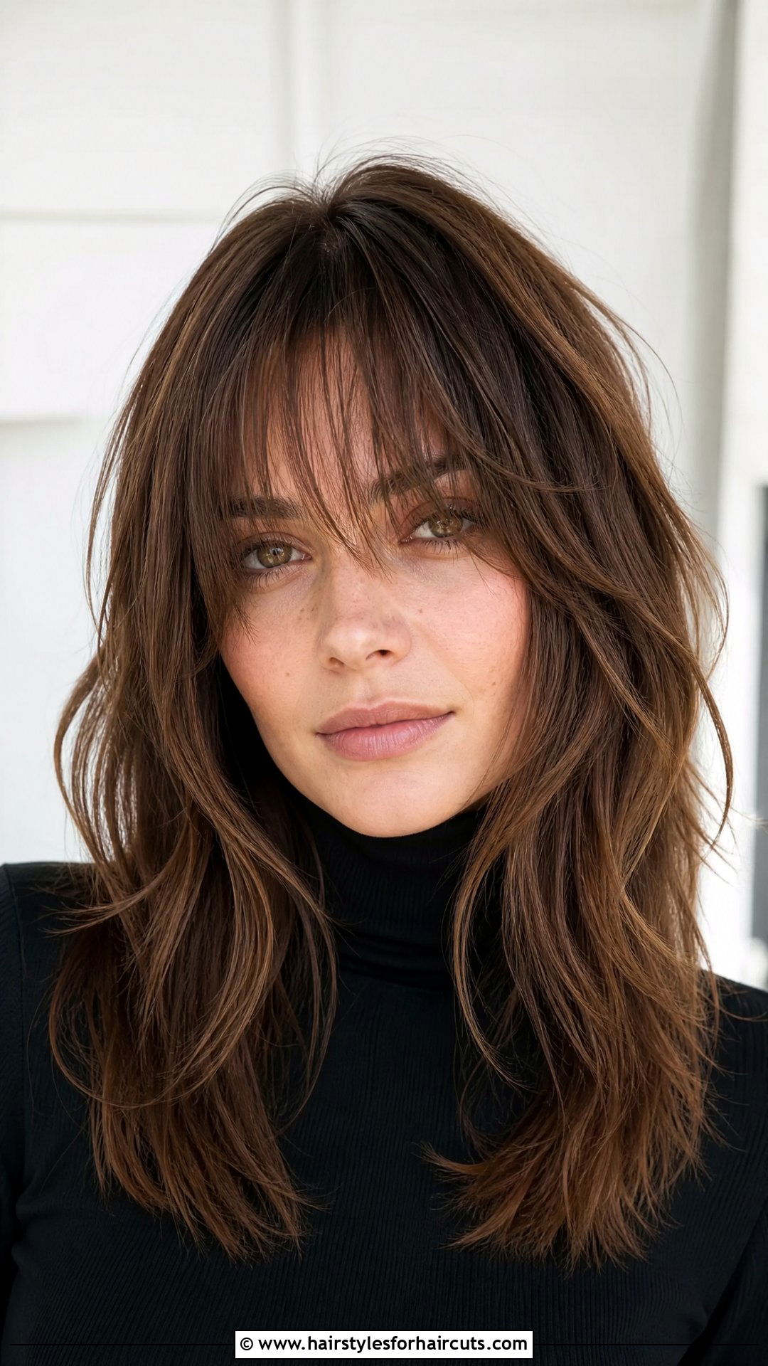 Layered Razor Cut With Bangs - 25 layer haircuts with bangs - 25 layer haircuts with bangs