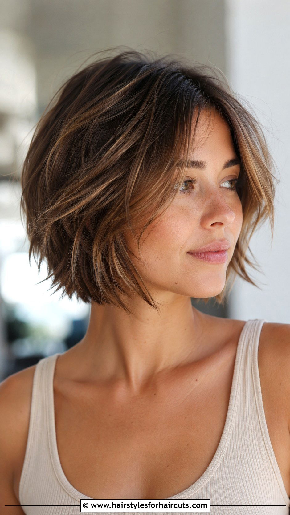Layered Razored Bob - 25 layered haircuts fine hair - 25 layered haircuts fine hair