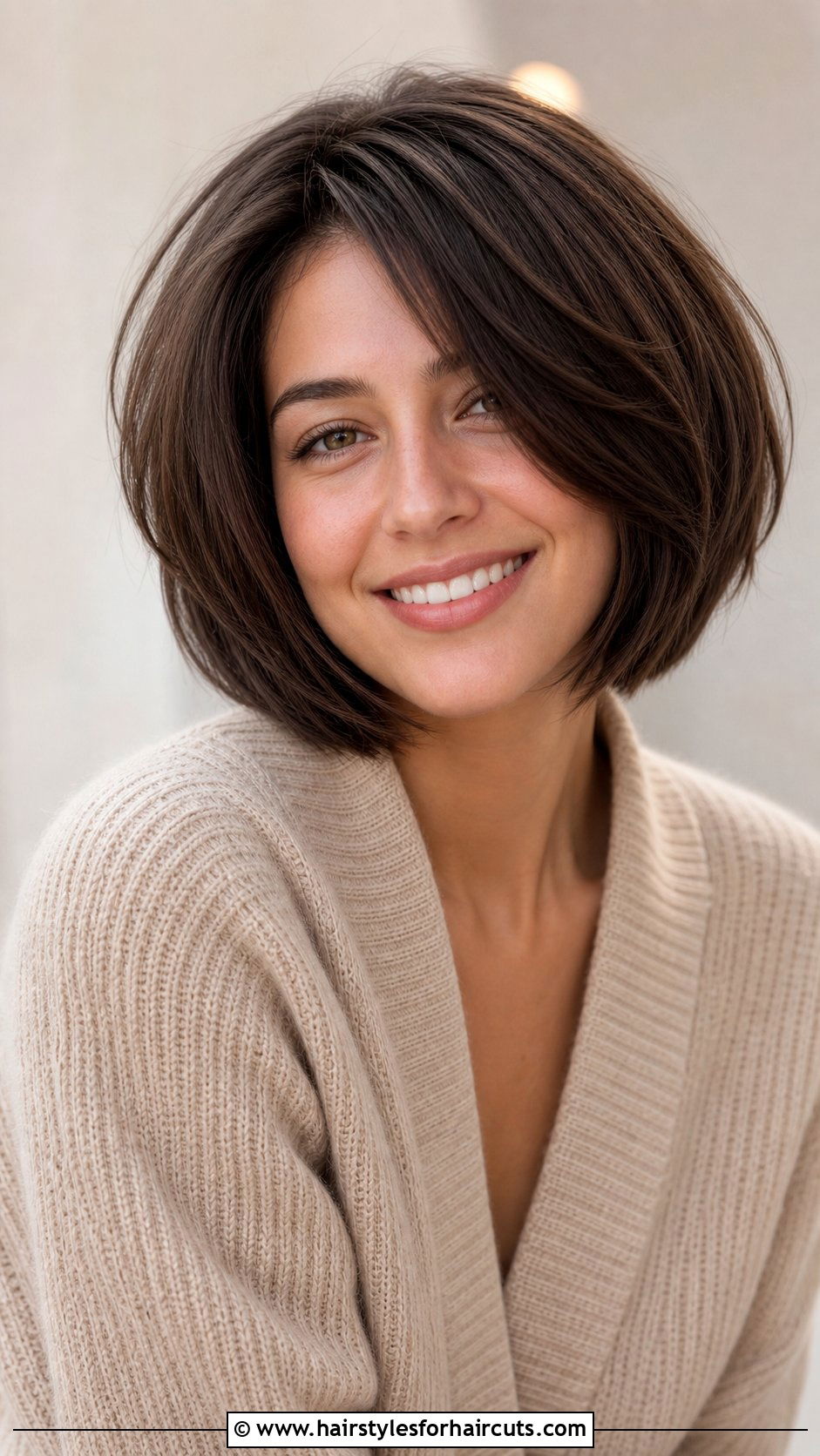Layered Rounded Bob - 25 rounded bob haircuts for fine hair - 25 rounded bob haircuts for fine hair