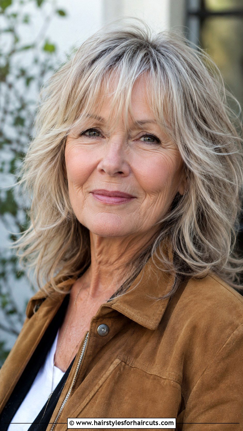 Layered Shag - 25 hairstyles for women over 65 - 25 hairstyles for women over 65