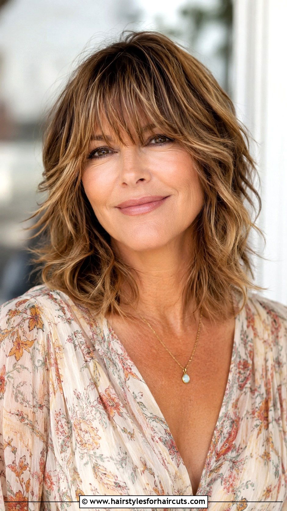 Layered Shag With Birkin Bangs Over 50 - 25 hairstyles with bangs over 50 - 25 hairstyles with bangs over 50