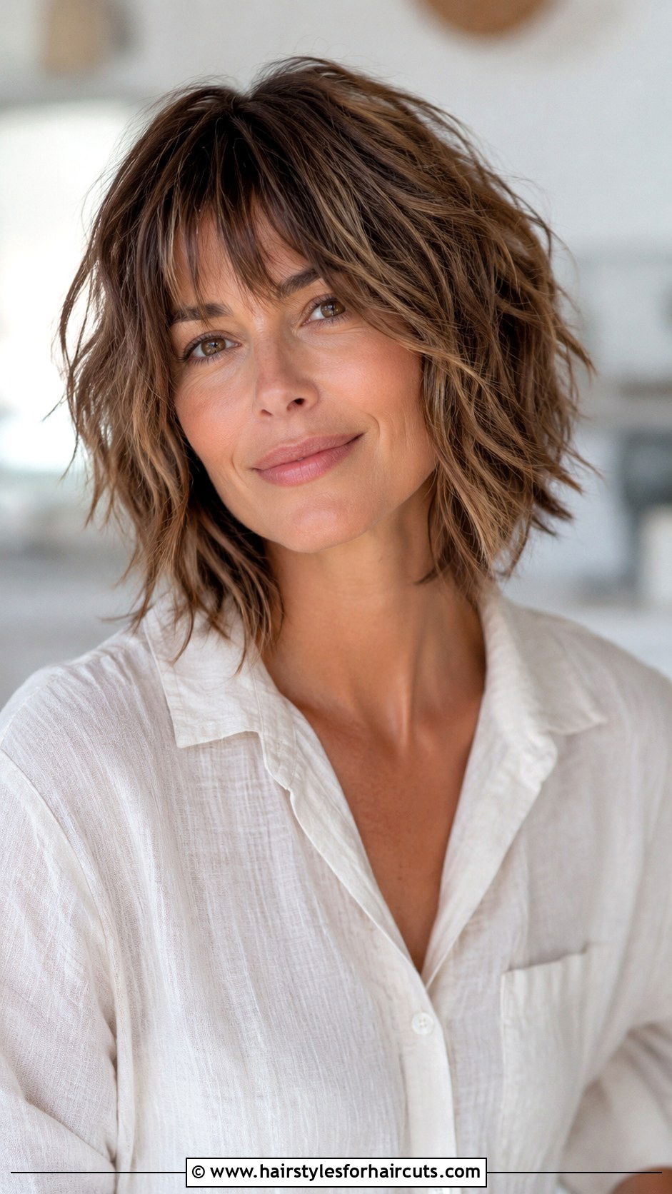 Layered Shaggy Bob - 25 haircuts pearland - 25 haircuts pearland
