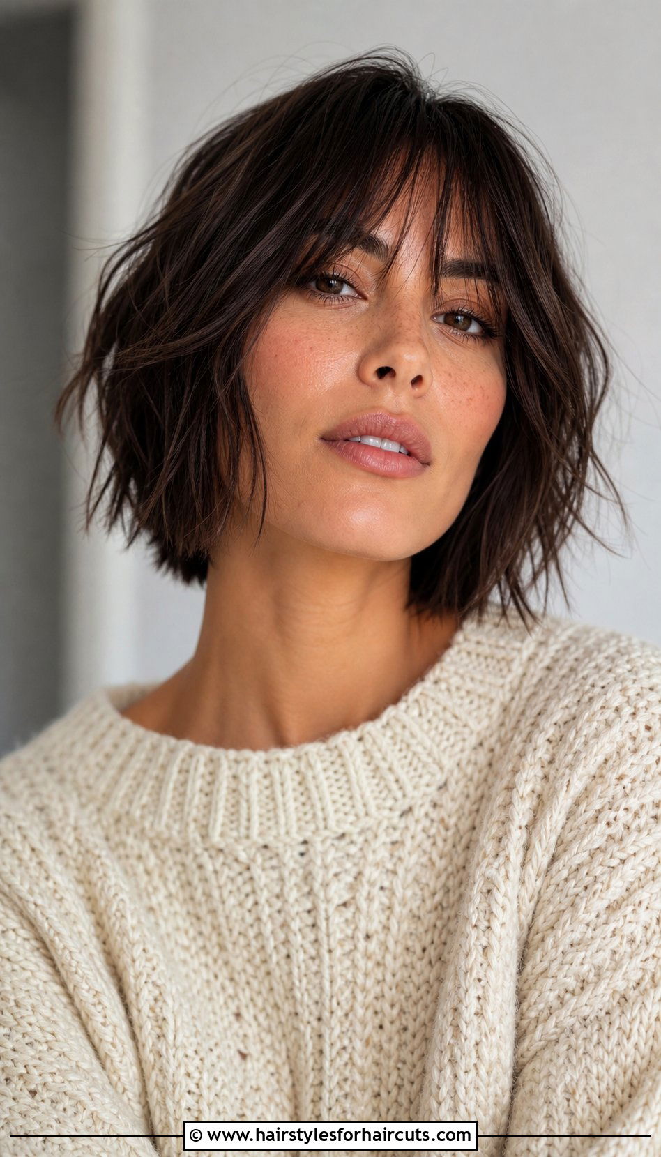 Layered Shaggy Bob Haircut - 25 haircuts san luis obispo - 25 haircuts san luis obispo