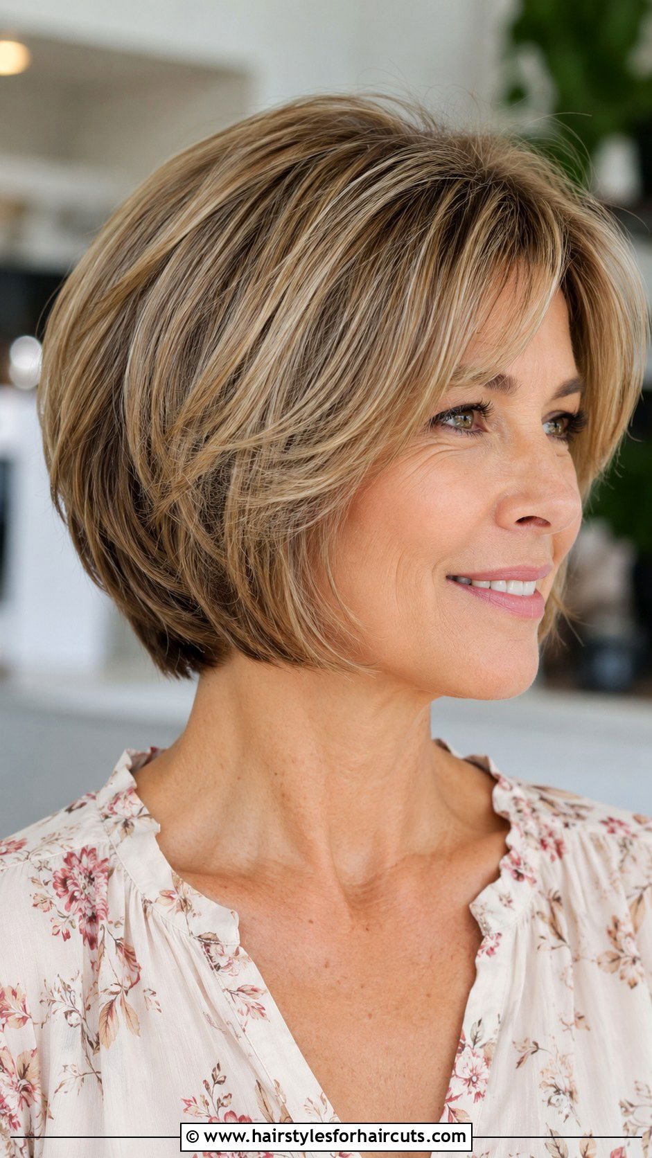 Layered Short Bob - 25 long short hairstyles - 25 long short hairstyles